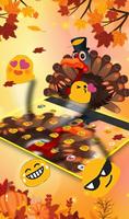Thanksgiving Turkey Keyboard Theme screenshot 3