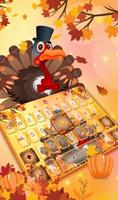 Thanksgiving Turkey Keyboard Theme poster