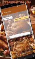 Thanksgiving Day Keyboard Theme screenshot 1