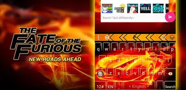 Fate of Furious Keyboard Theme