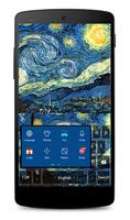 TouchPal Starry Night Keyboard Ekran Görüntüsü 1