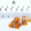 ”Animated Cute Fish Keyboard Theme