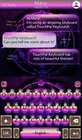 1 Schermata TouchPal Toxic Keyboard Theme