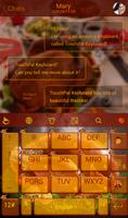 TouchPal Turkey Day Theme ảnh chụp màn hình 2