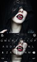 پوستر Vampire Lips Keyboard Theme