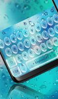 Water Keyboard Theme captura de pantalla 2