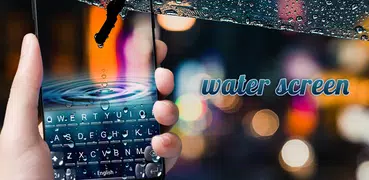 Tema de teclado Tela de Água