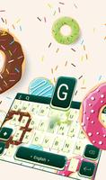 Colorful Doughnut Keyboard Theme imagem de tela 2