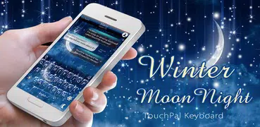Winter Moon Night Keyboard