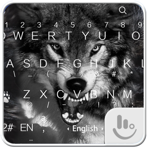 Wild Wolf Keyboard Theme