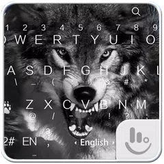 Wild Wolf Keyboard Theme APK Herunterladen