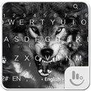 Wild Wolf Emoji Klavye Tema APK