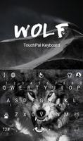 Wild Wolf Keyboard Theme 海报