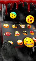 Skull Monster Keyboard Theme screenshot 3