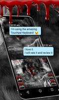 Skull Monster Keyboard Theme screenshot 1