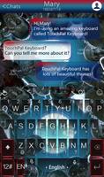 TouchPal Zombie Keyboard Theme ảnh chụp màn hình 1