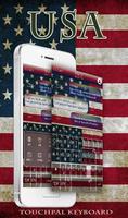 TouchPal America KeyboardTheme โปสเตอร์