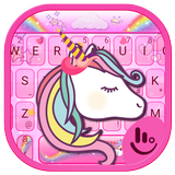 Cute Pink Unicorn icône