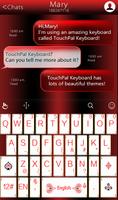 TouchPal Absolute Poker Theme ảnh chụp màn hình 1