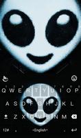 Dark Alien Keyboard Theme poster