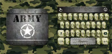 Army Soldier Keyboard Theme