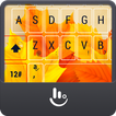 Autumn Leaves Yellow Keyboard Theme