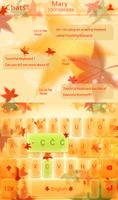 TouchPal Autumn Maple Theme ảnh chụp màn hình 2