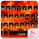 Blazing Fire Keyboard Theme APK