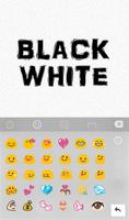 TouchPal Black White Keyboard imagem de tela 2