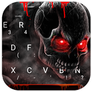 Black Death Skull Keyboard Theme APK