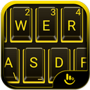 Black Gold Keyboard Theme APK