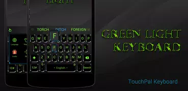 Black Green Keyboard Theme