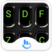 Black Green Keyboard Theme