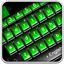 Black Green Keyboard Theme APK