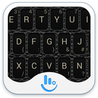 TouchPal Black Leather Theme icono