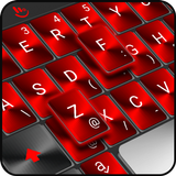 Red Metal Keyboard Theme simgesi