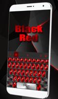 Red Metal Keyboard Theme capture d'écran 1
