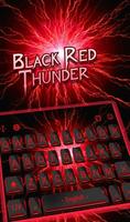 Black Red Thunder Plakat