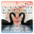 Black Swan Keyboard Theme-APK