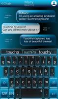 TouchPal Blue Machine Theme ảnh chụp màn hình 1