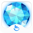 Blue Diamond Keyboard Theme