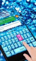 Blue Diamond Keyboard Theme screenshot 1