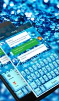 Blue Diamond Keyboard Theme screenshot 2