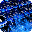 APK Blue Flame Fire Keyboard Theme