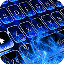 Blue Flame Fire Keyboard Theme APK