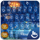Blue Halloween Keyboard Theme APK