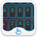 Blue Purple Spots Keyboard APK