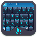Blue Science Keyboard Theme aplikacja