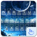 Blue Space FREE Keyboard Theme APK