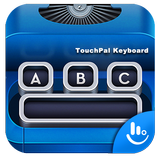 Blue Typewriter icon